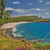 Lanai Beach Island Diamond Painting