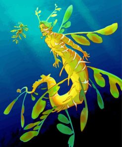Leafy Seadragon Art Diamond Painting