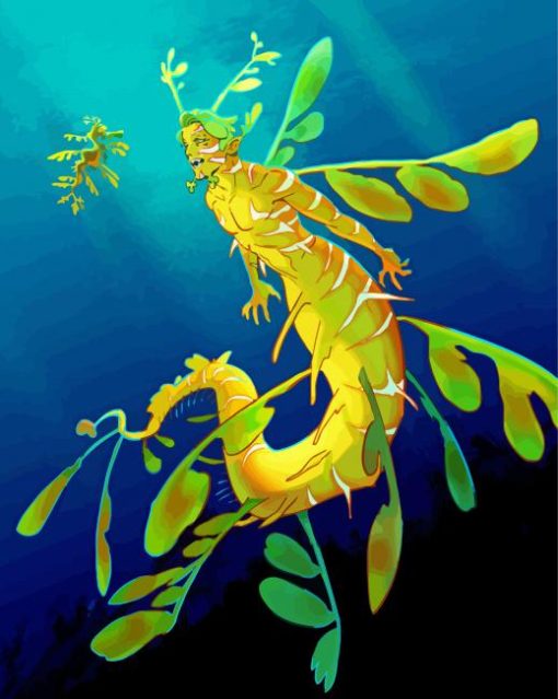 Leafy Seadragon Art Diamond Painting