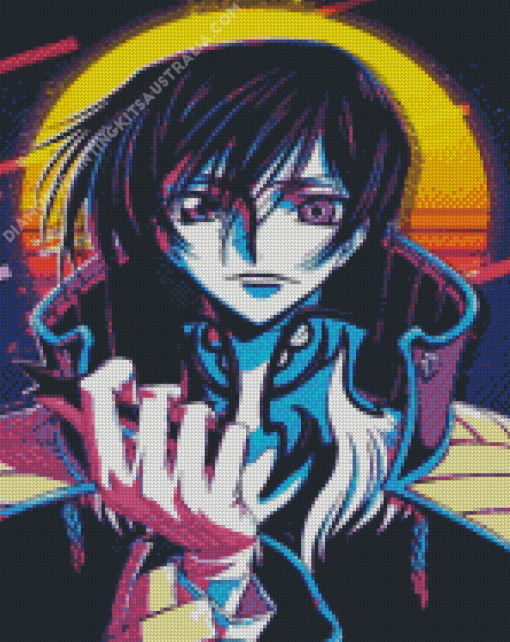 Lelouch Vi Britannia Art Diamond Painting