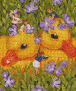 Little Ducks Diamond Painting