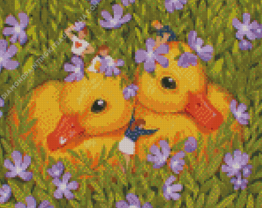 Little Ducks Diamond Painting