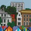 Market Norwich Illustration Diamond Painting