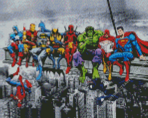 Marvel Superheroes Diamond Painting