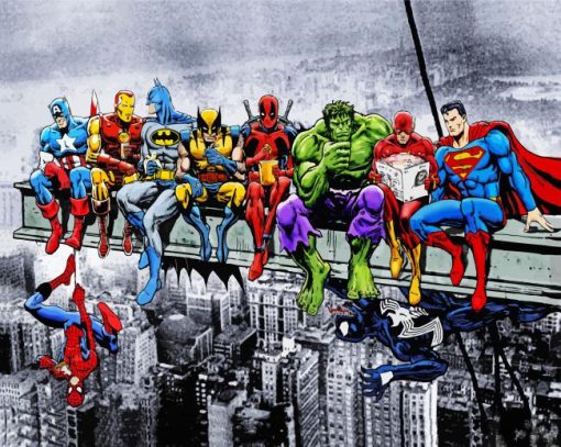 Marvel Superheroes Diamond Painting