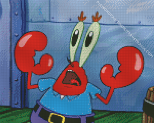 Mr Krabs Diamond Painting