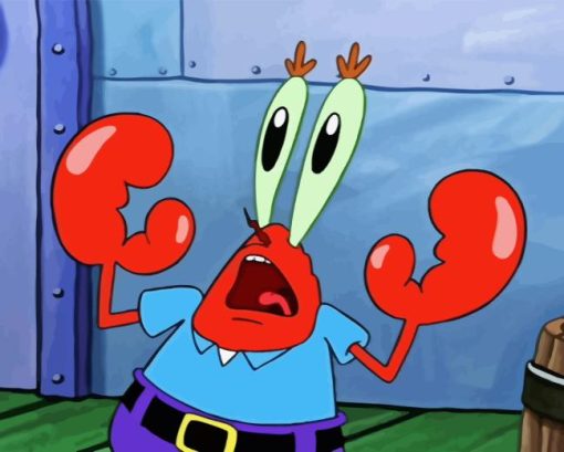 Mr Krabs Diamond Painting