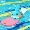 Mudkip Diamond Painting