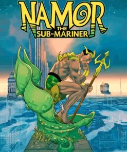 Namor The Submariner Diamond Painting