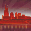 Nashville Skyline Poster Diamond Painting