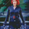 Natasha Romanoff Black Widow Diamond Painting