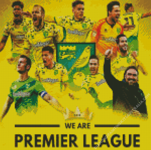 Norwich City Football Club Diamond Painting