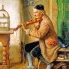 Old Violinist Man Diamond Painting