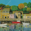 Padstow Harbour Diamond Painting