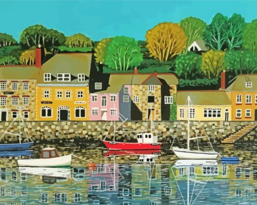 Padstow Harbour Diamond Painting