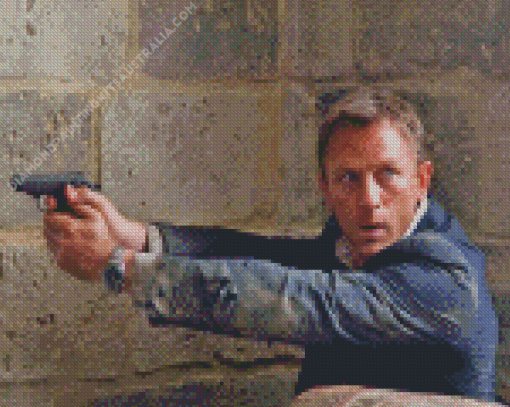 Quantum Of Solace Character Diamond Painting