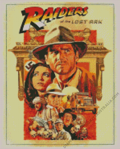 Raiders Of The Lost Ark Art Diamond Painting