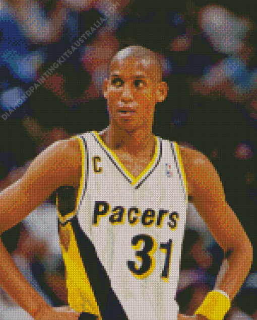 Reggie Miller Diamond Painting