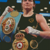 The Boxer Katie Taylor Diamond Painting