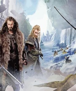 The Hobbit Kili And Fili Diamond Painting