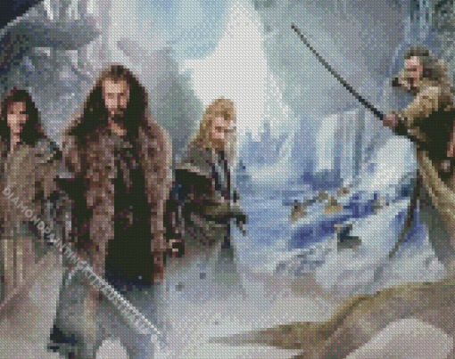 The Hobbit Kili And Fili Diamond Painting