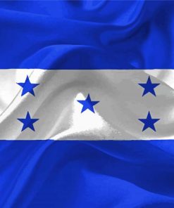 The Honduras Flag Diamond Painting