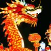 The Dragon Lantern Diamond Painting