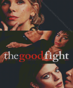 The Good Fight Poster Diamond Painting