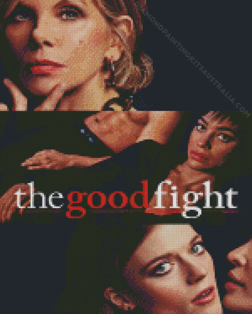 The Good Fight Poster Diamond Painting