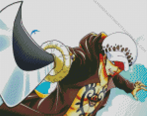 Trafalgar Law One Piece Diamond Painting