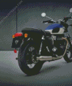 Triumph Bonneville Motorcycle Diamond Painting