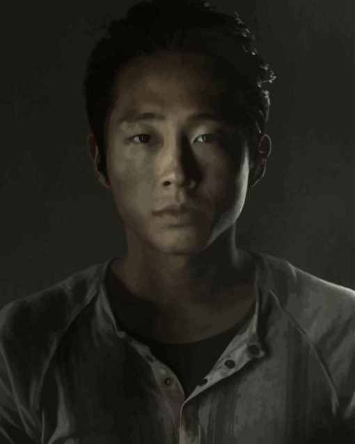 Walking Dead Glenn Rhee Diamond Painting