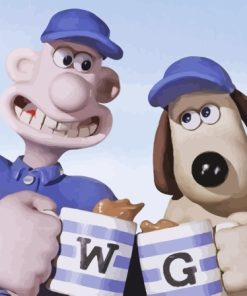 Wallace And Gromit Diamond Painting