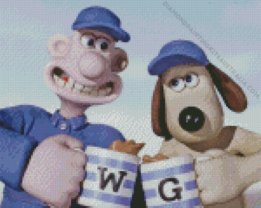 Wallace And Gromit Diamond Painting