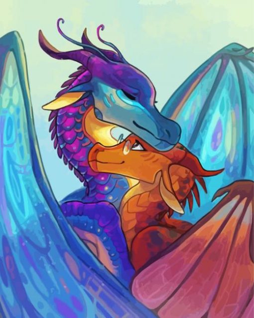 Wings Of Fire Dragons Diamond Painting