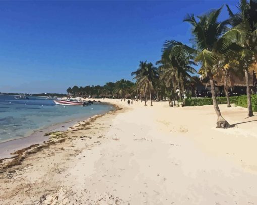 Akumal Beach Diamond Painting