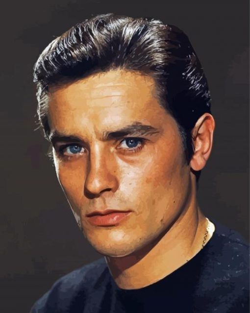 Alain Delon Diamond Painting