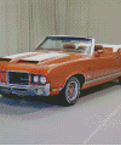 Brown Oldsmobile Cutlass Diamond Painting