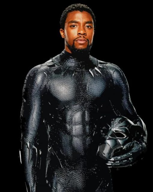 Chadwick Boseman Black Panther Diamond Painting