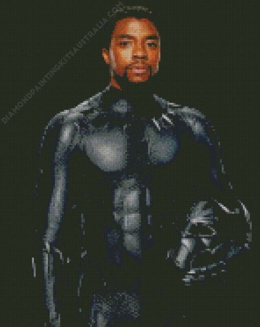 Chadwick Boseman Black Panther Diamond Painting