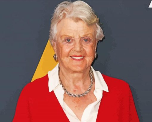 Classy Angela Lansbury Diamond Painting