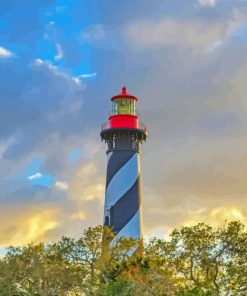 Florida St Augustine Lighthouse Diamond Painting