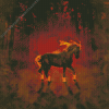 Hell Horse Diamond Painting