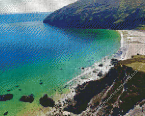 Ireland Keem Bay Diamond Painting