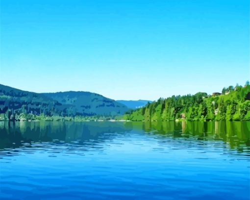 Lake Titisee Diamond Painting