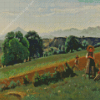 Landscape At Mornex By Camille Diamond Painting
