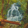 Mingo Falls Landscape Art Diamond Painting