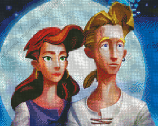 Monkey Island Diamond Painting