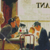 Norman Rockwell Diamond Painting