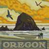Oregon Coast Poster Diamond Painting